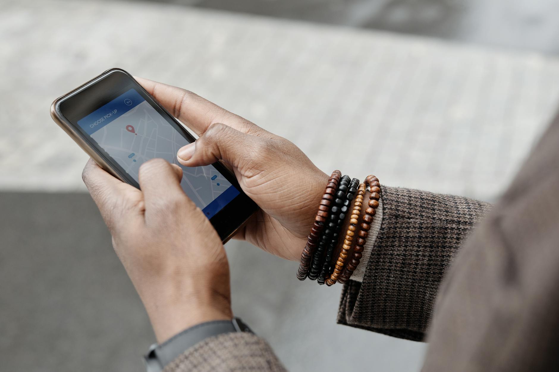 Pretraga obrta na Google kartama na mobitelu